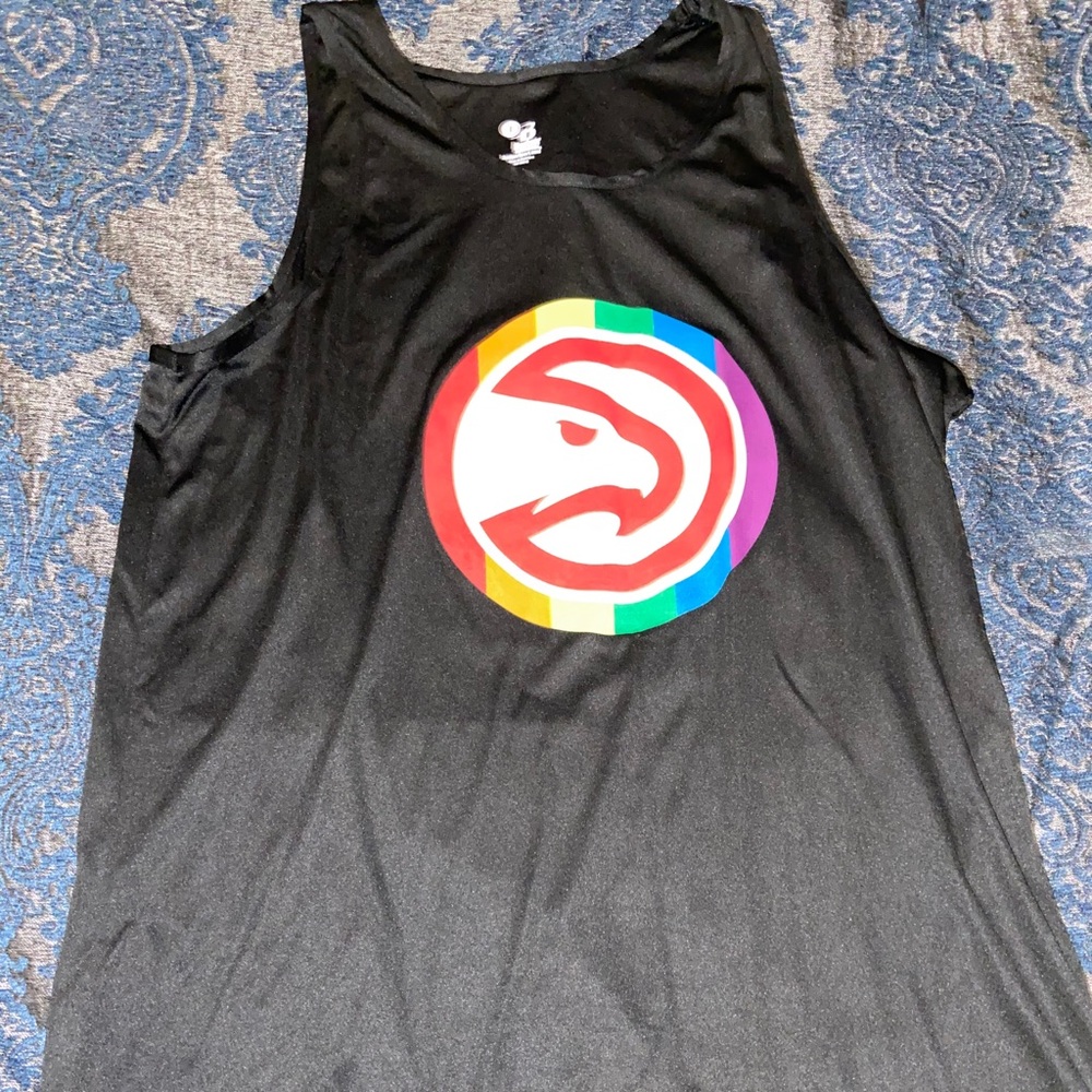 Atlanta Hawks Pride Tank Top - Large
